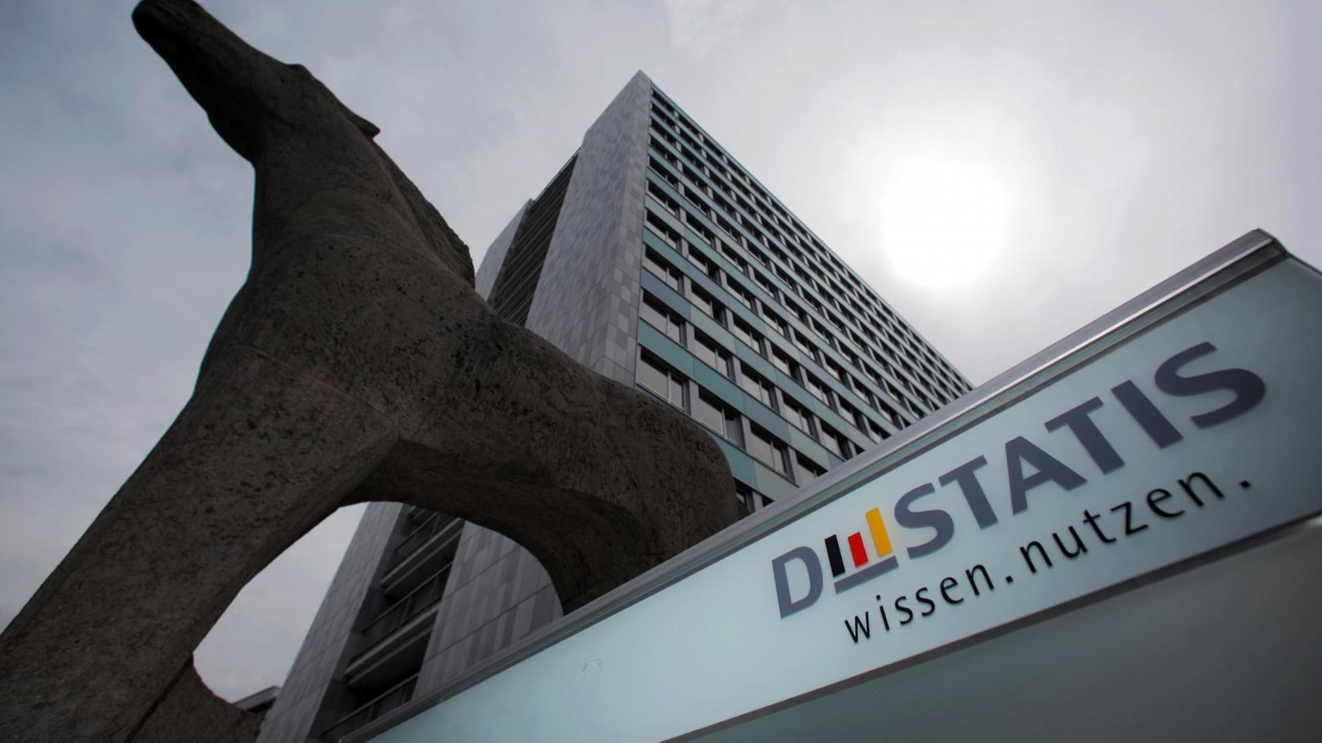 Hauptsitz des Statistischen Bundesamtes in Wiesbaden