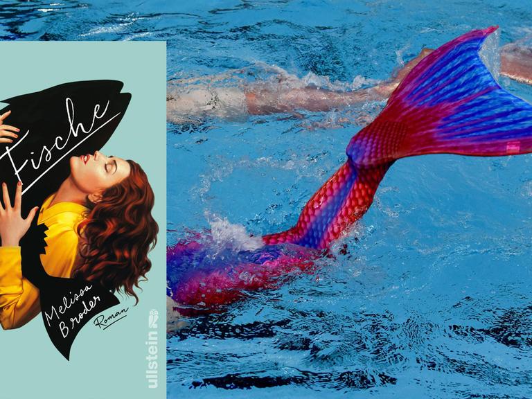 Cover von Melissa Broder: "Fische" und Schwimmer in Neumünster