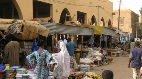 Der Markt von Gao. Fast ein Jahr lang haben Dschihadisten in der Stadt gewütet.