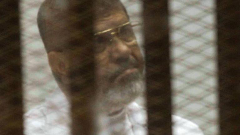 Mohammed Mursi am 26. März 2015 vor Gericht in Kairo