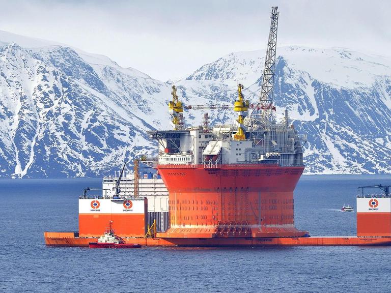 Goliat Ölfeld in der Barentssee