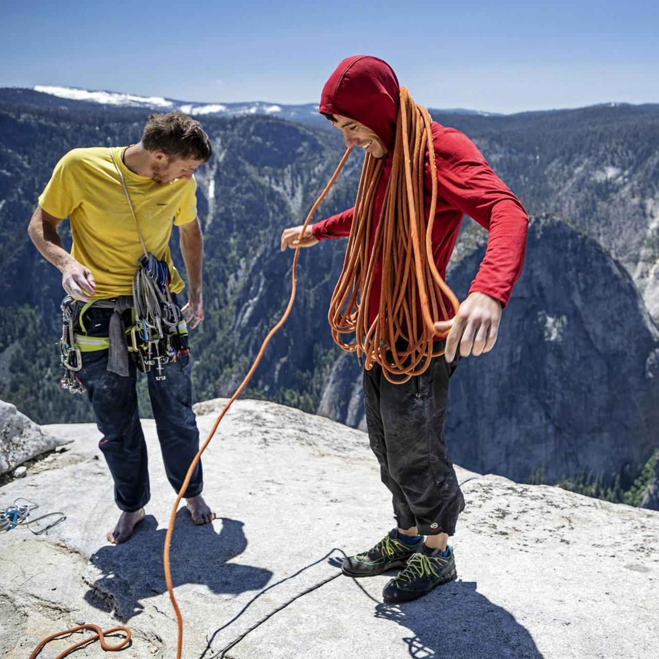 Bergsteiger in "Free Solo", Dokumentarfilm von Jimmy Chin