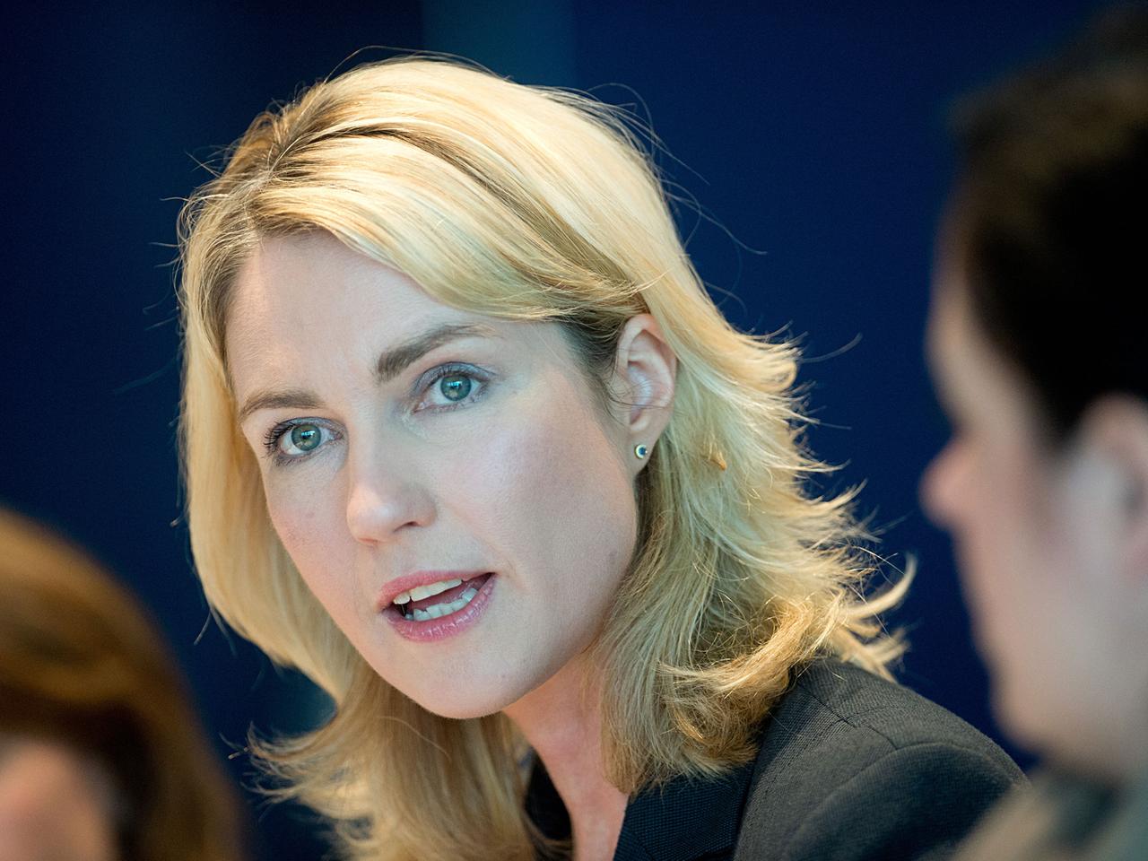 Bundesfamilienministerin Manuela Schwesig