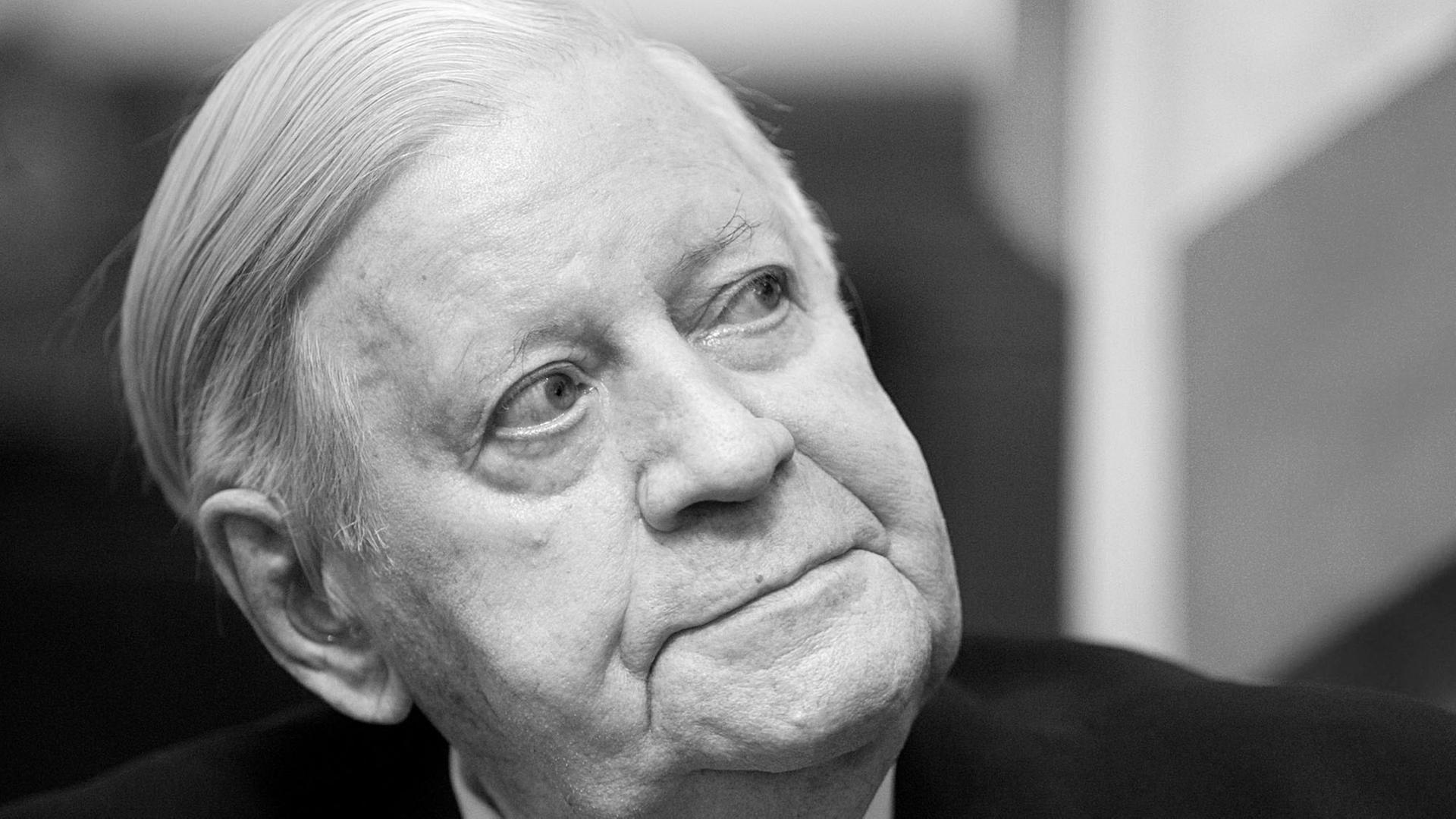 Der ehemalige Bundeskanzler Helmut Schmidt