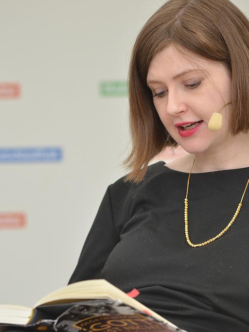 Olga Grjasnowa zu Gast beim "Bücherfrühling" von Deutschlandradio Kultur