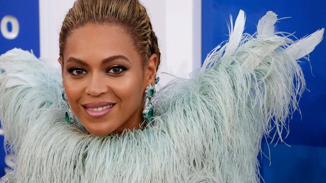 Ein Porträt von Pop-Queen Beyoncé auf dem Roten Teppich bei den MTV Music Awards