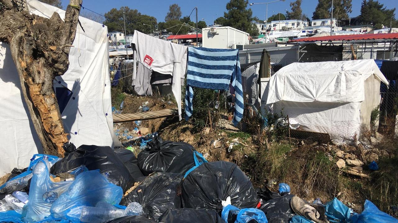 Flüchtlingslager Moria in Griechenland