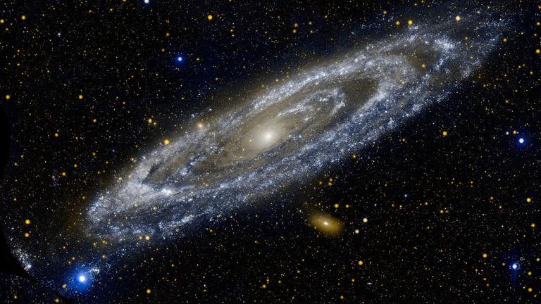 Im Sternbild Andromeda befindet sich unsere Nachbargalaxie M31 
