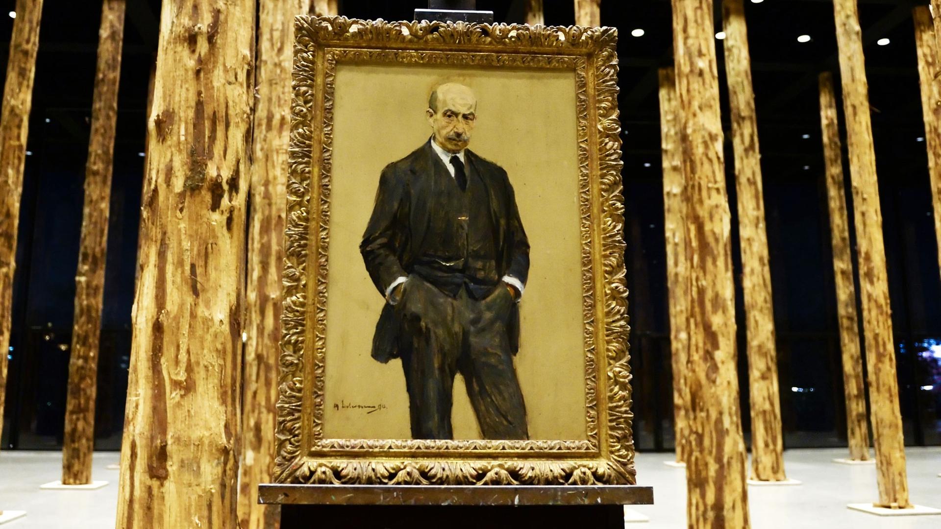 Selbstbildnis des Malers Max Liebermann