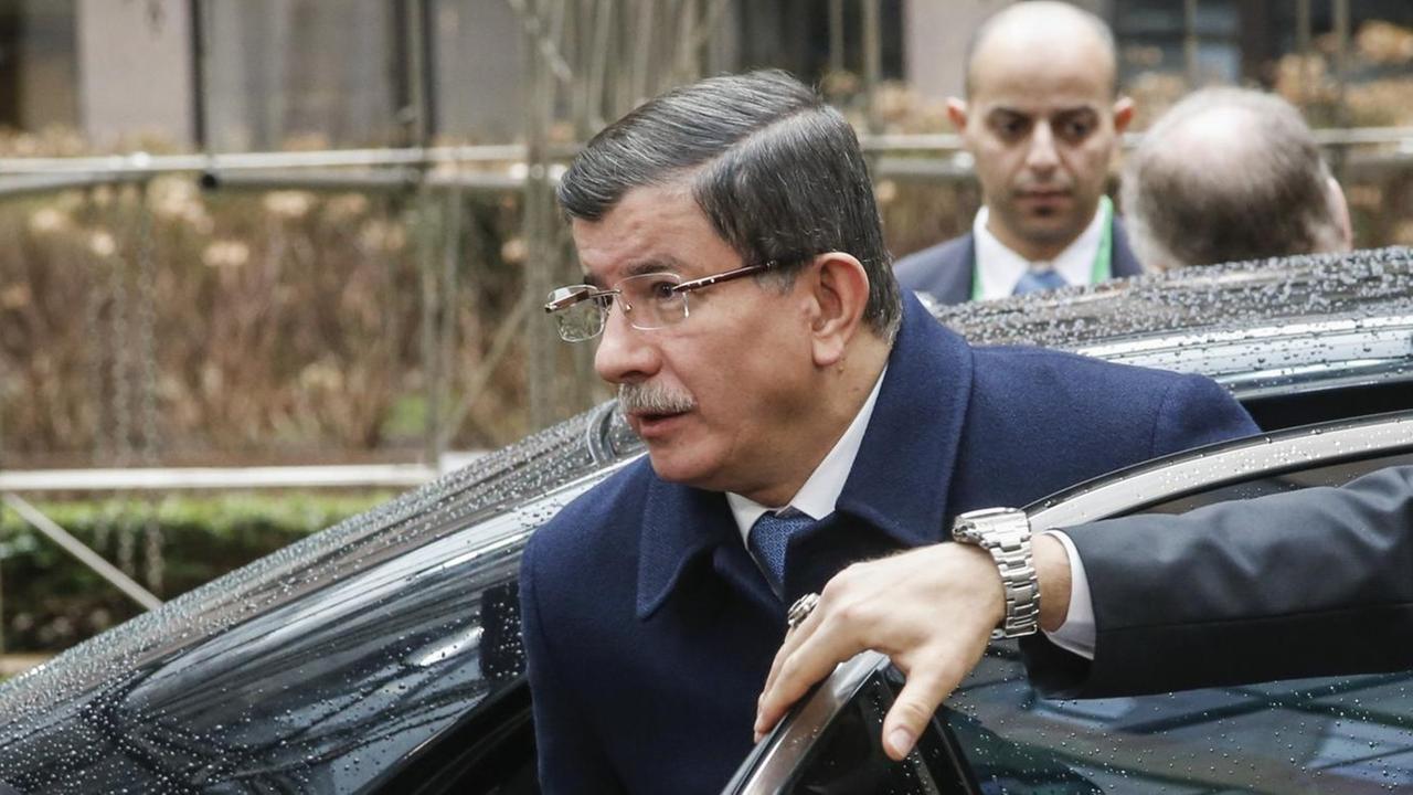 Der türkische Ministerpräsident Ahmet Davutoglu