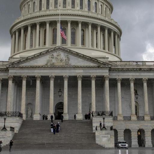 Vorderseite US-Kongress in Washington, DC.