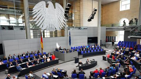 Plenum des Bundestags am 26. Juni 2019