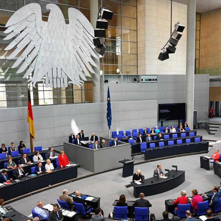 Plenum des Bundestags am 26. Juni 2019