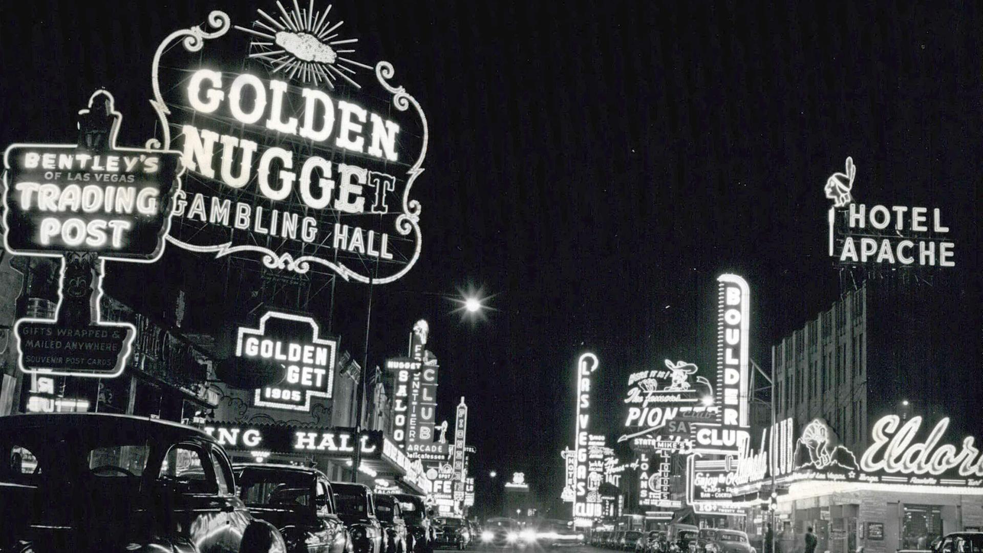 Las Vegas in den 1960er Jahren.