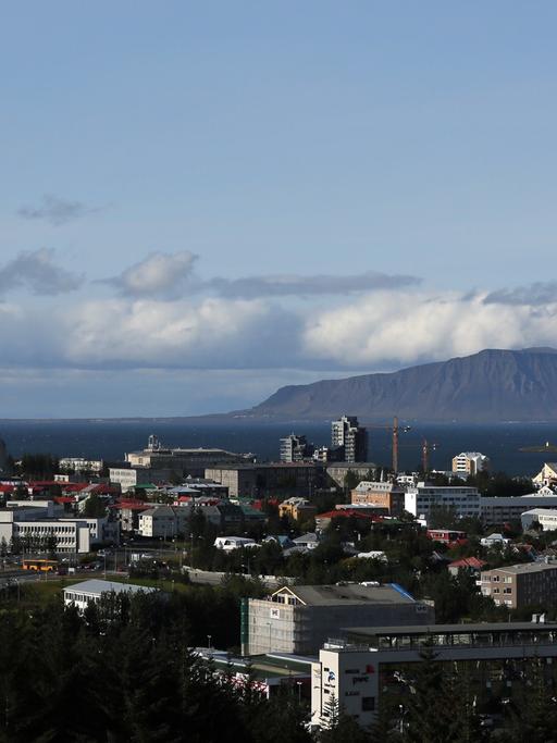 Isländische Hauptstadt Reykjavík