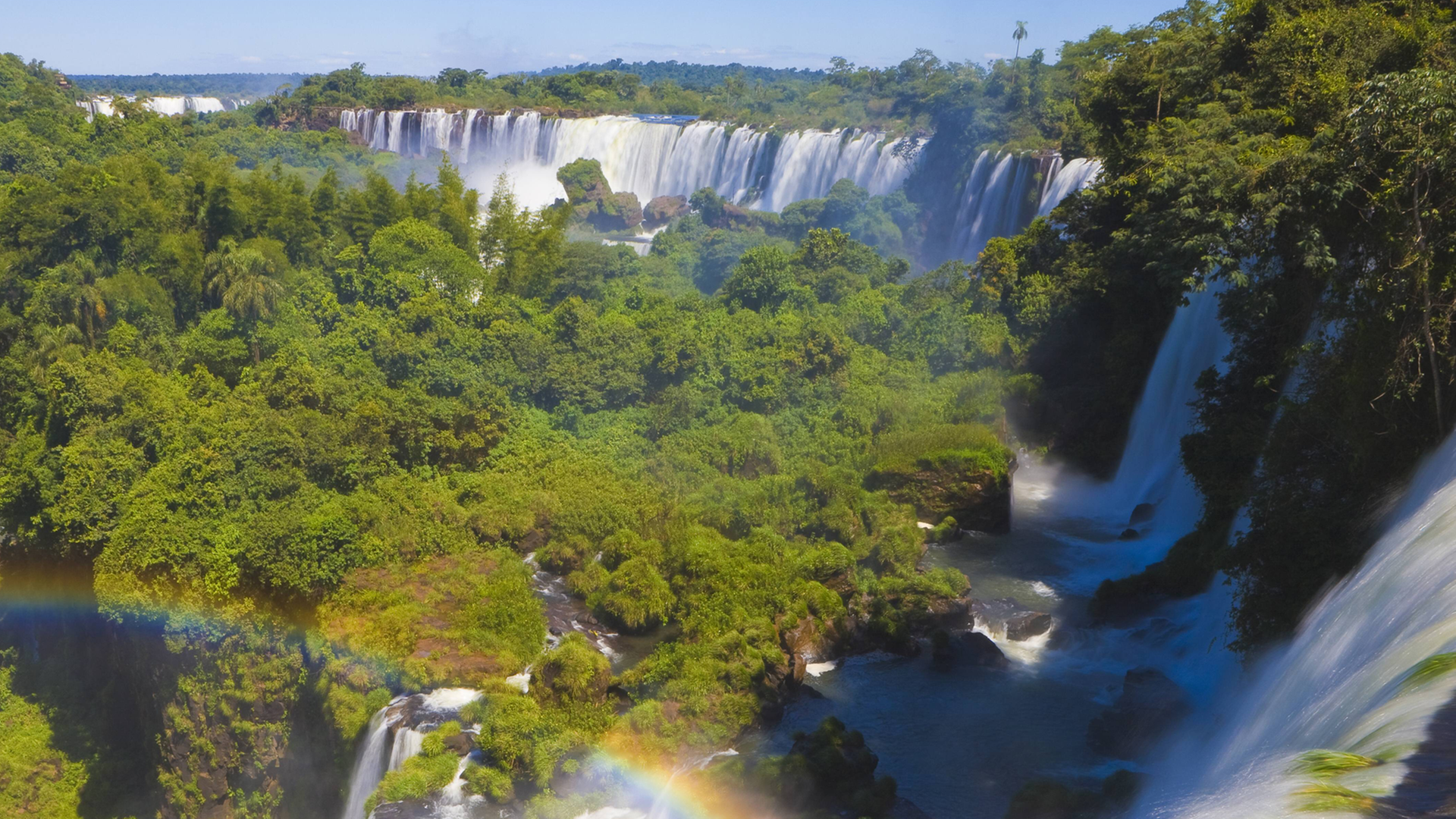 Wasserfälle von Iguazu im argentinischen Bundesstaat Misiones.