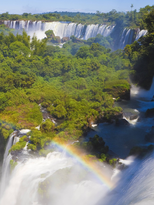 Wasserfälle von Iguazu im argentinischen Bundesstaat Misiones.