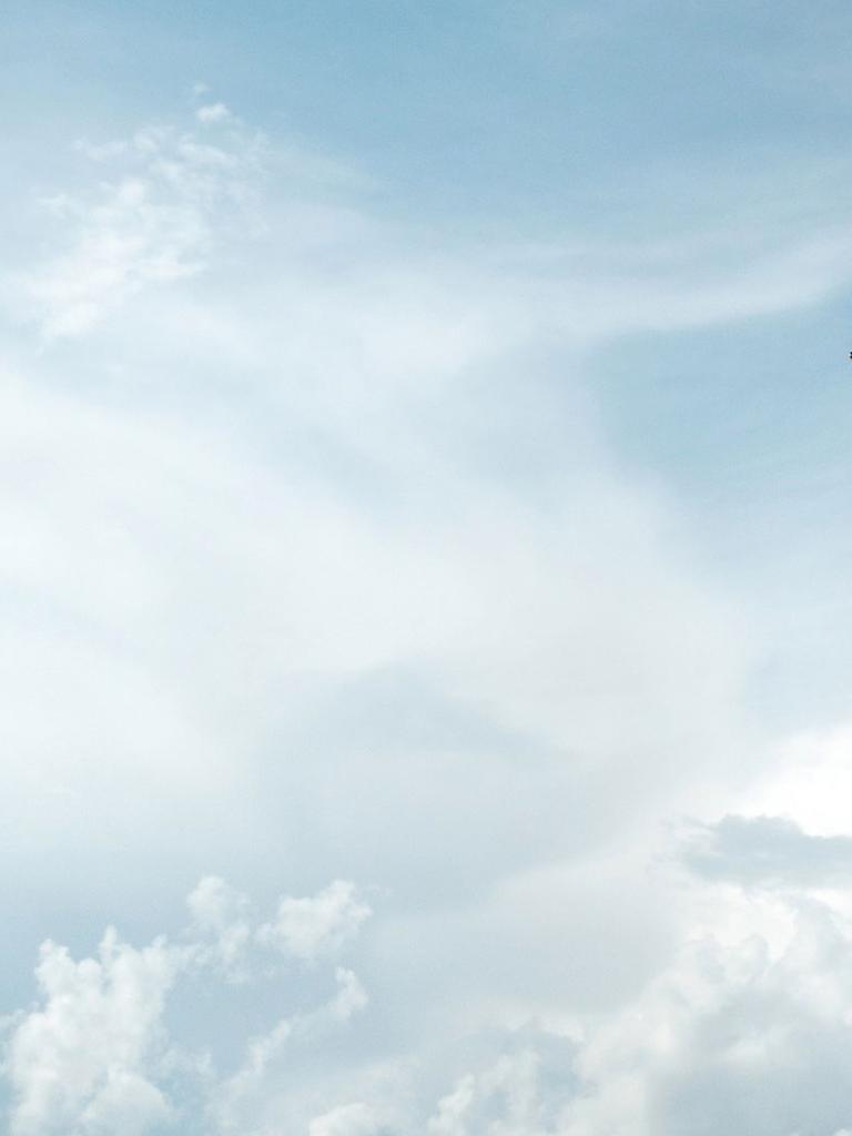 Ein Junge in kurzen Hosen steht auf einer Leiter und streckt die Hand zum Himmel aus.