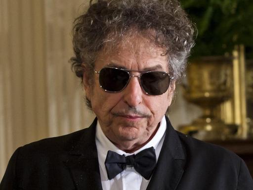 Bob Dylan im Weißen Haus in Washington DC