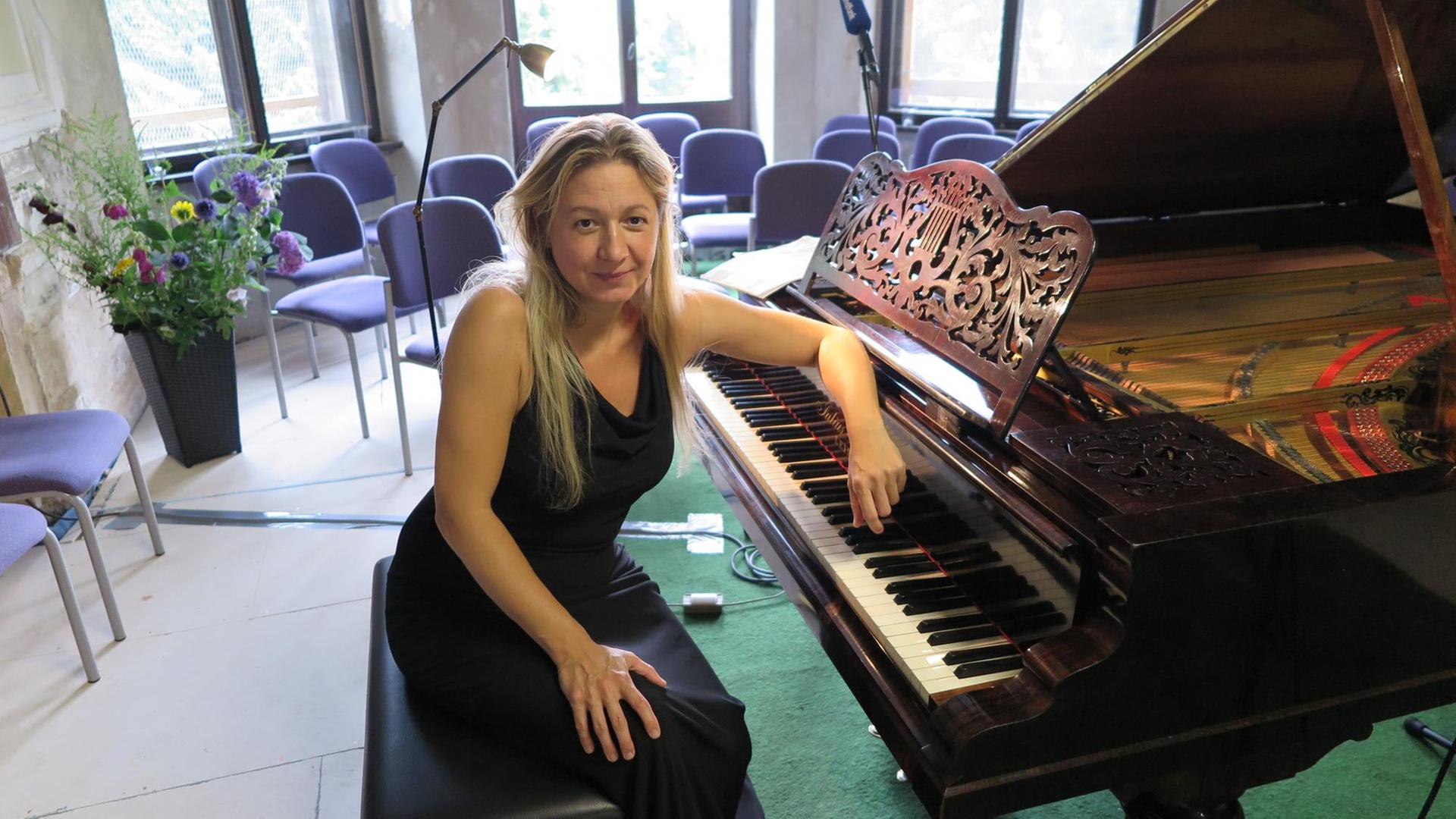 Bereit fürs Konzert: die Pianistin Ragna Schirmer