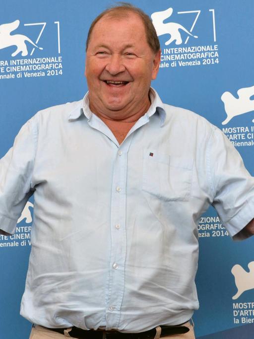 Der schwedische Regisseur Roy Andersson während der 71. Filmfestspiele von Venedig im September 2014.