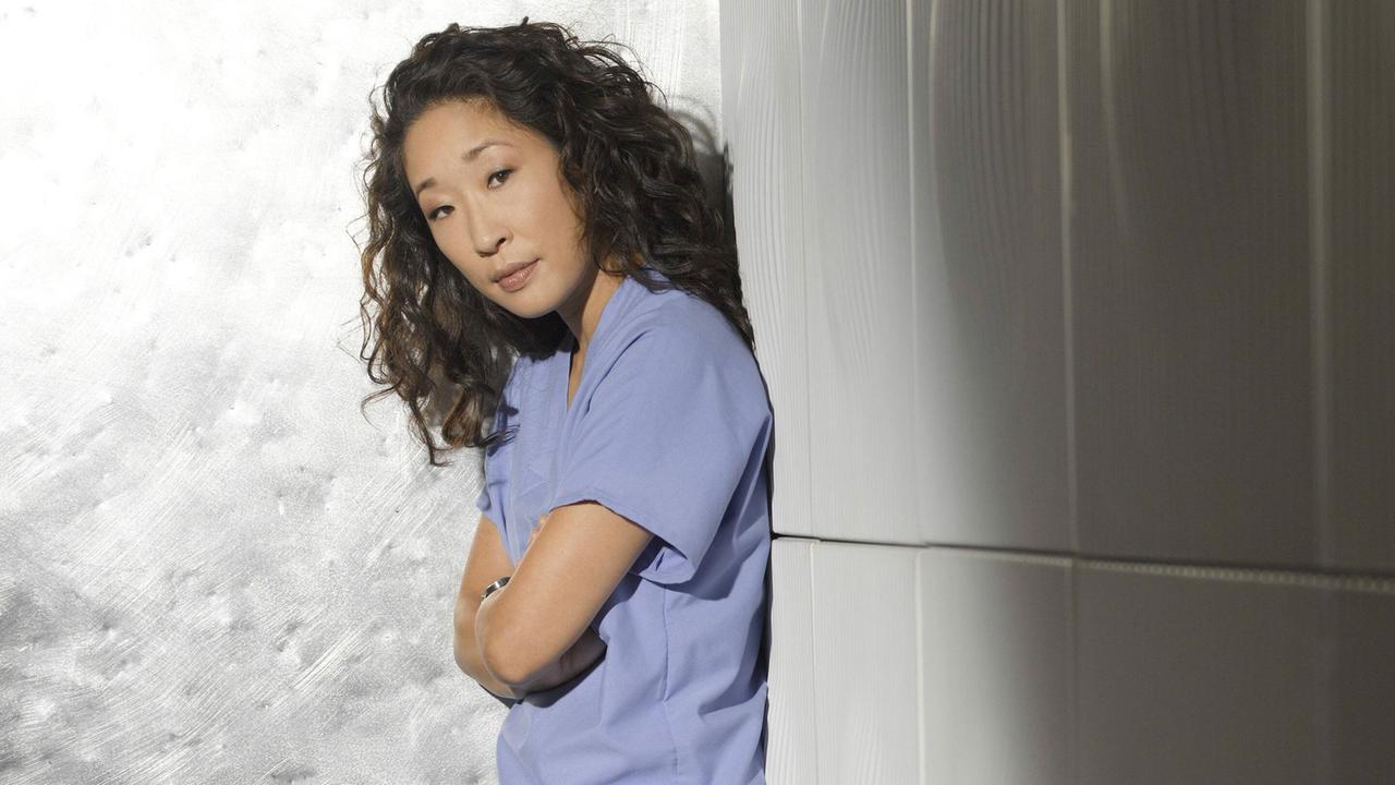 Die Schauspielerin Sandra Oh, die in der amerikanischen TV-Serie Grey s Anatomy die Ärztin Cristina Yang spielt. 