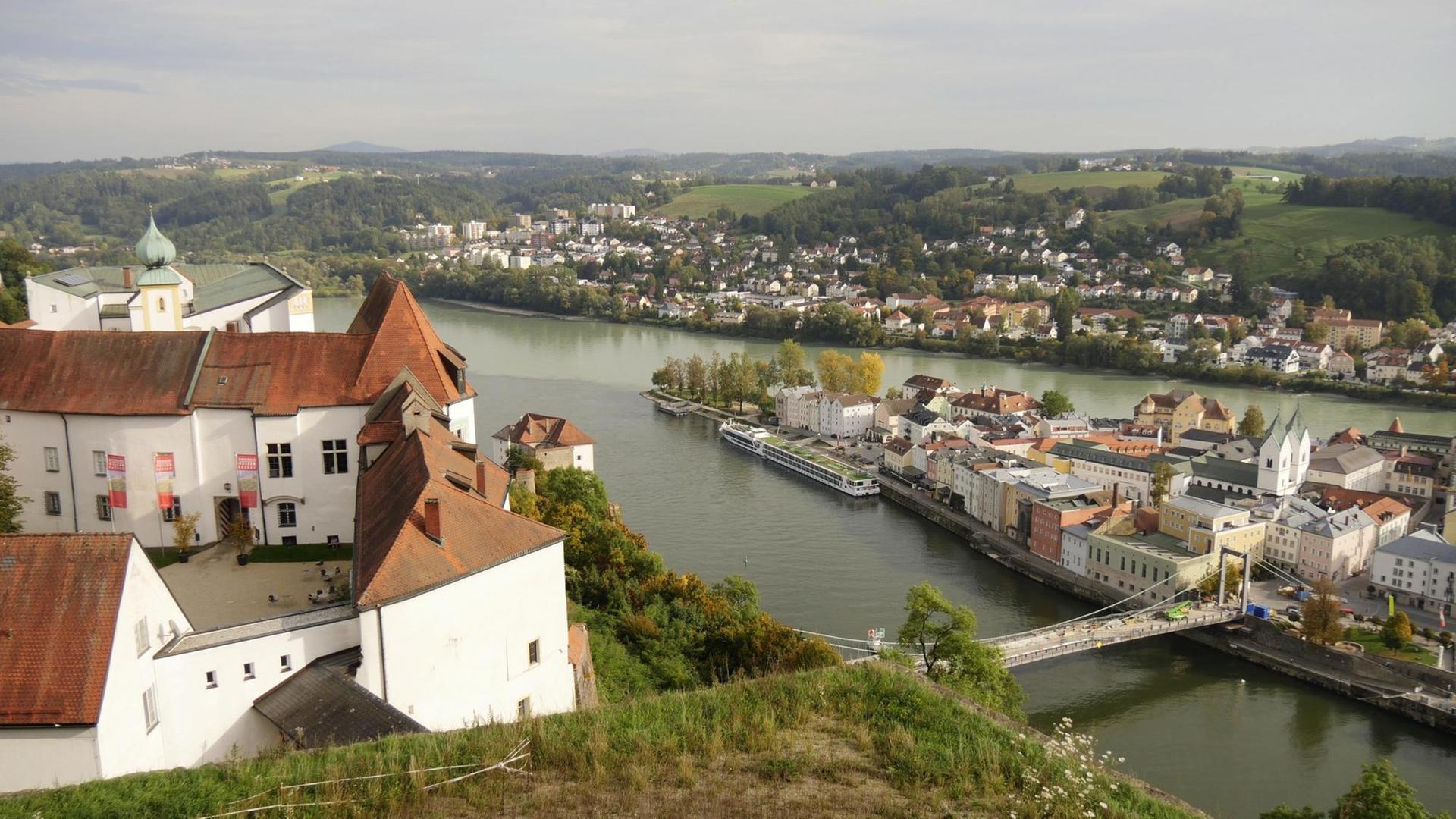 Blick über Passau