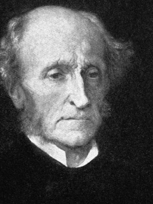 Der britische Philosoph und Ökonom John Stuart Mill (1806-1873)