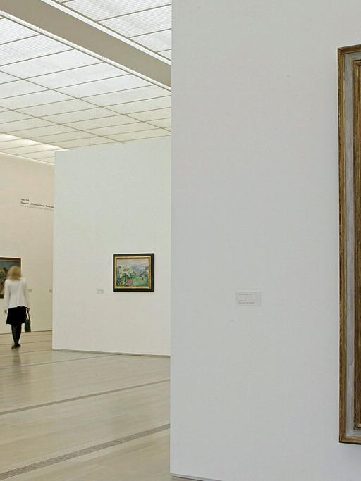 Harry Graf Kessler in der umfassenden Edvard-Munch-Ausstellung in Basel, März 2007
