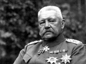 Paul von Hindenburg, 1922