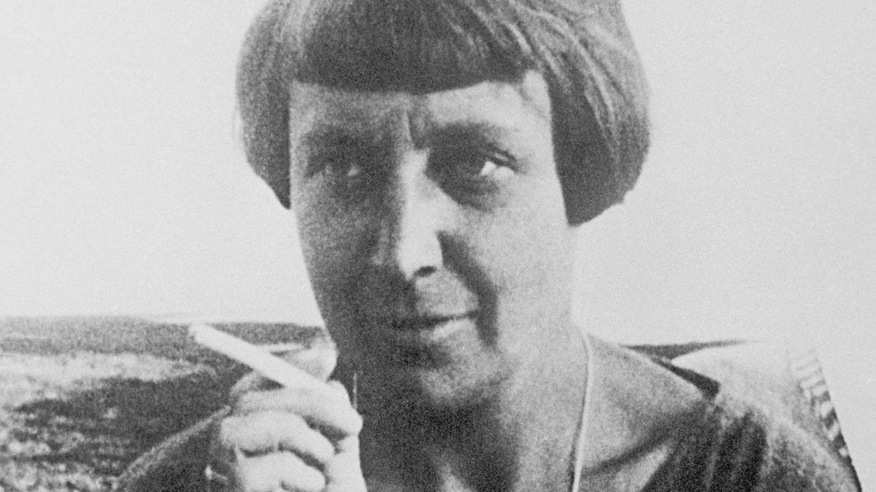 Die Dichterin Marina Iwanowa Zwetajewa.
