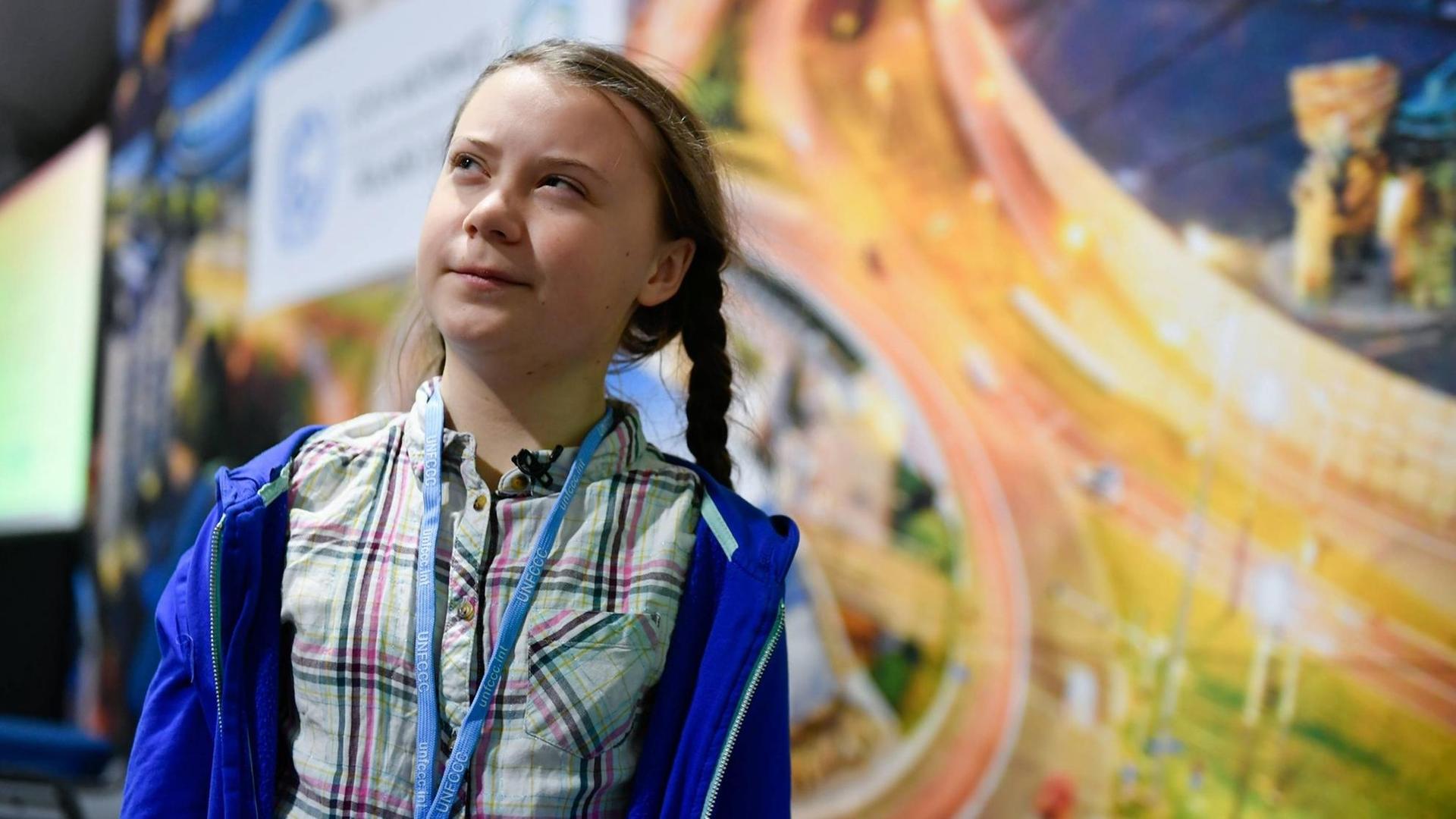 Die schwedische Schülerin Greta Thunberg während des Klimagipfels in Kattowitz