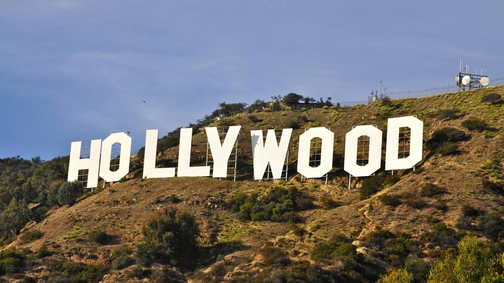 Das Hollywood-Schild ist sehr bekannt.