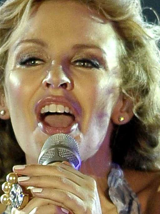 Ein Porträt der australischen Sängerin Kylie Minogue
