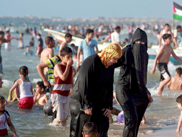 Ein Tag am Strand von Gaza, Juni 2009