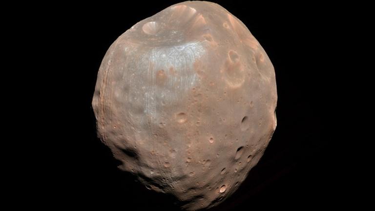 Der Marsmond Phobos wird irgendwann zum Ring des Planeten
