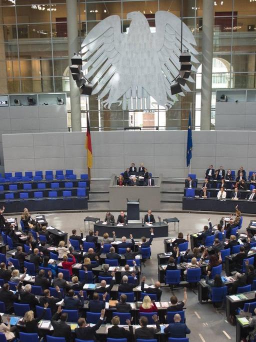 DEU, Deutschland, Germany, Berlin, 24.10.2017: Bundestag, konstituierende Sitzung.