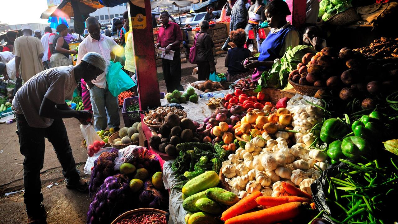 Markt in Uganda