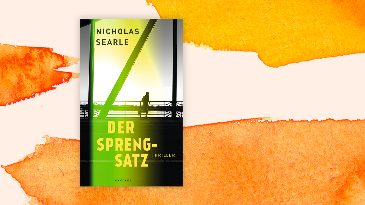 Cover des Buches "Der Sprengsatz" von Nicholas Searle.