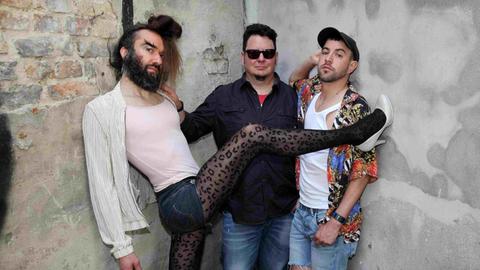 Camille O, Orlando de Boeykens, Tucké Royale (v.l.n.r.).