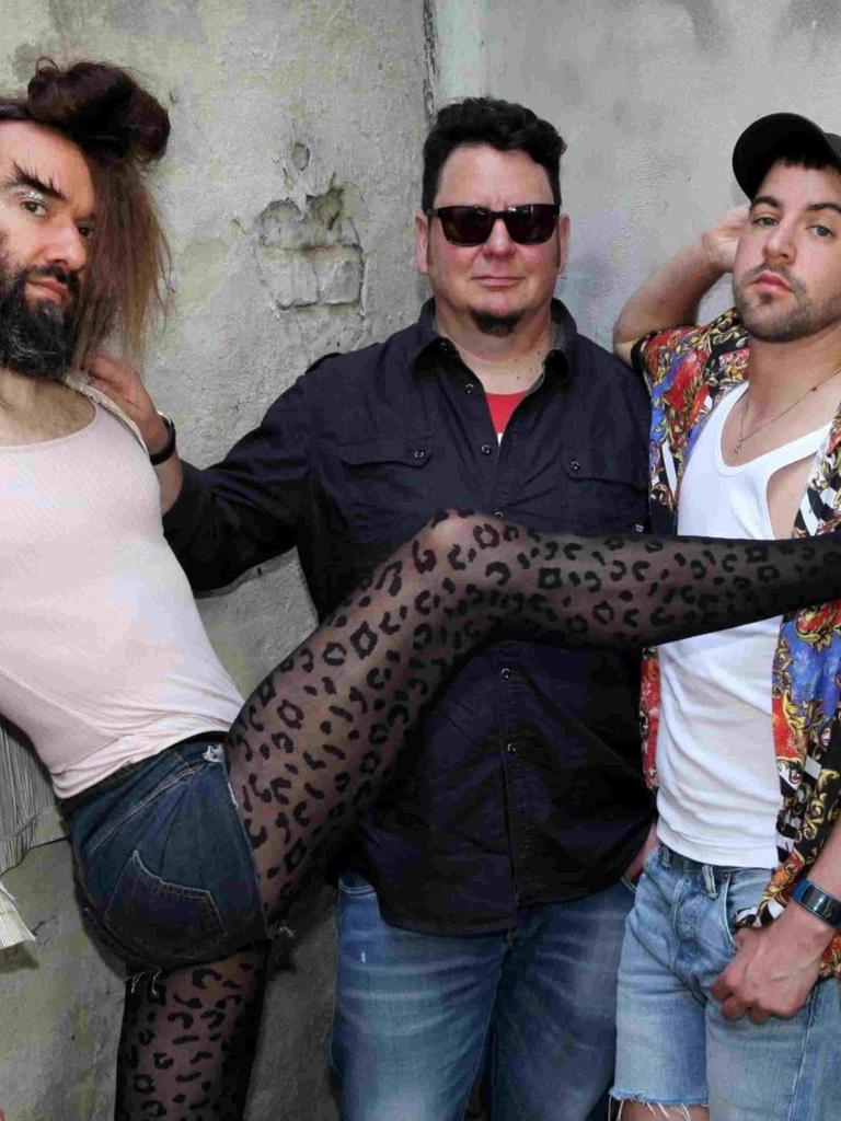 Camille O, Orlando de Boeykens, Tucké Royale (v.l.n.r.).