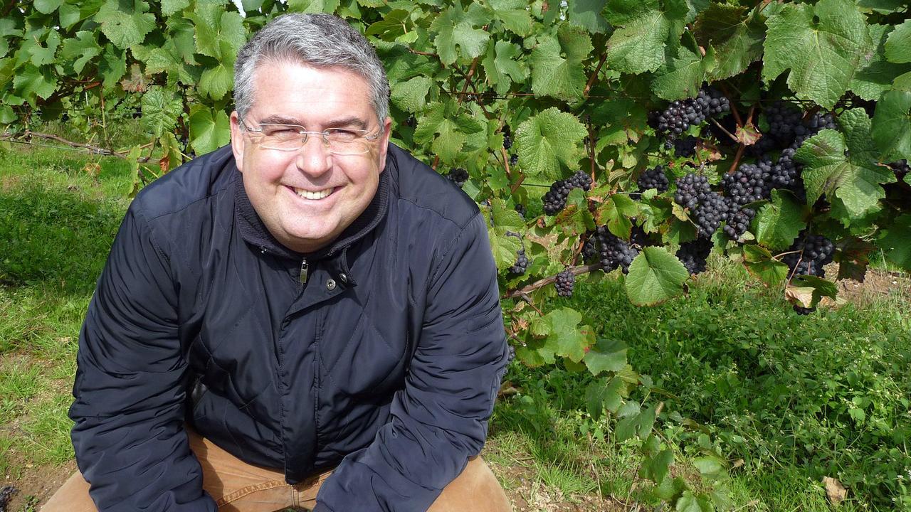 Mike Whitney, Kalifornier mit Vision für polnischen Wein. Aus Liebe zu seiner Frau kam er ins Umland von Breslau. Heute produziert er dort auf drei Hektar Polens renommierteste Weine.