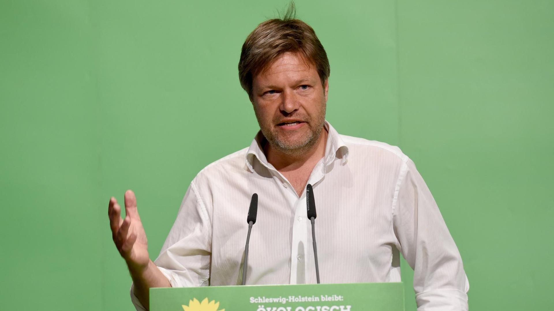 Wird aller Voraussicht nach auf dem Grünen-Parteitag zum Parteivorsitzenden gewählt: Robert Habeck.