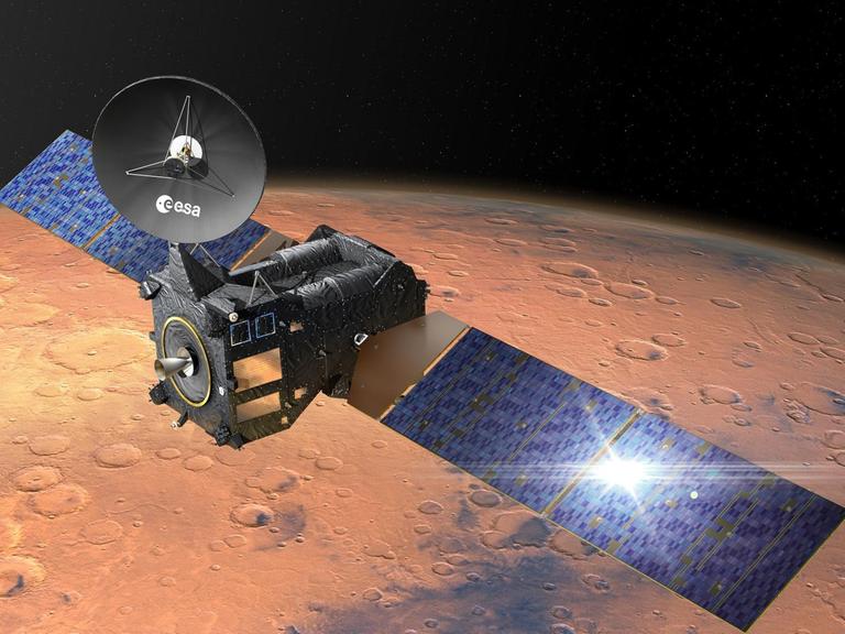 Für März 2016 ist der Start des ExoMars Trace Gas Orbiter (TGO) mit einem kleinen stationären Lander 'Schiaparelli' vorgesehen. Im Jahr 2018 soll dann der ExoMars Rover folgen. Beide Missionen sollen mit einer russischen Proton-Rakete gestartet werden
