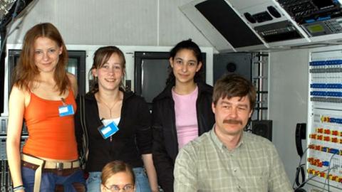 Auch beim DeutschlandRadio war Girls' Day:   Keine Angst vor Ü-Wagen
