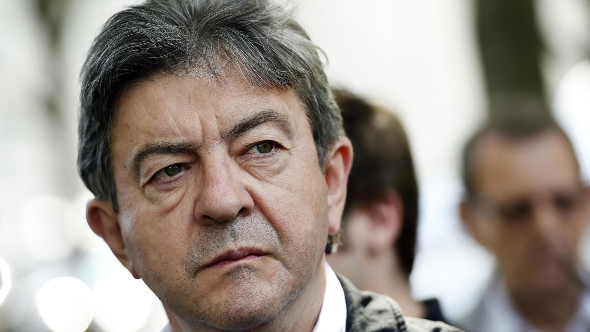 Der französische Links-Politiker Jean-Luc Mélenchon