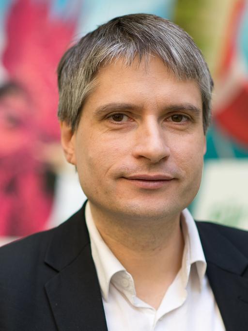 Grünen-Politiker Sven Giegold bei der Präsentation der Europawahlkampagne im April 2014
