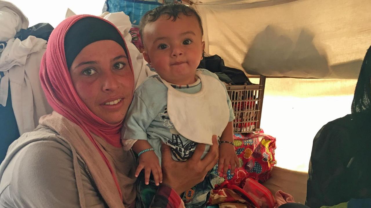 Amineh wurde während der Schwangerschaft von IS-Kämpfern gefoltert