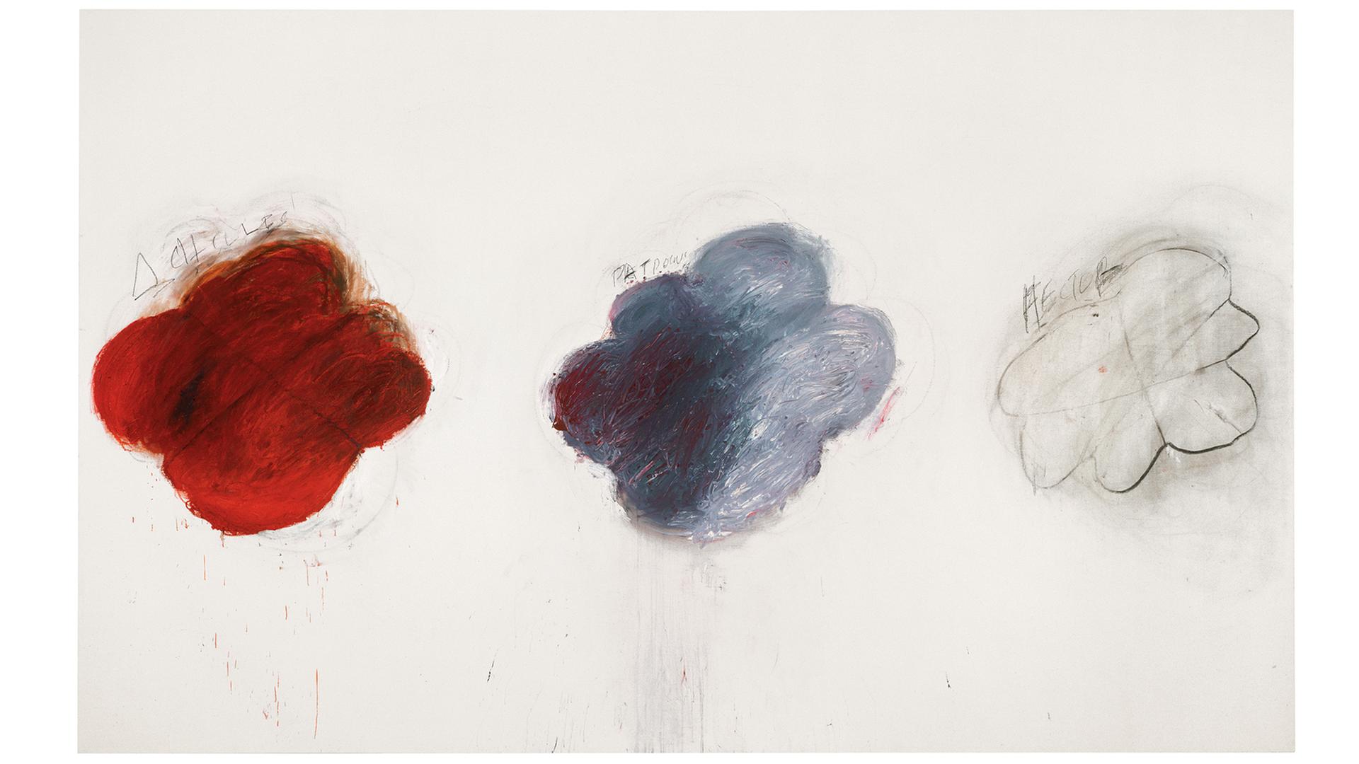 Cy Twombly: Fifty Days at Iliam Shades of Achilles, Patroclus and Hector (1978), Part VI