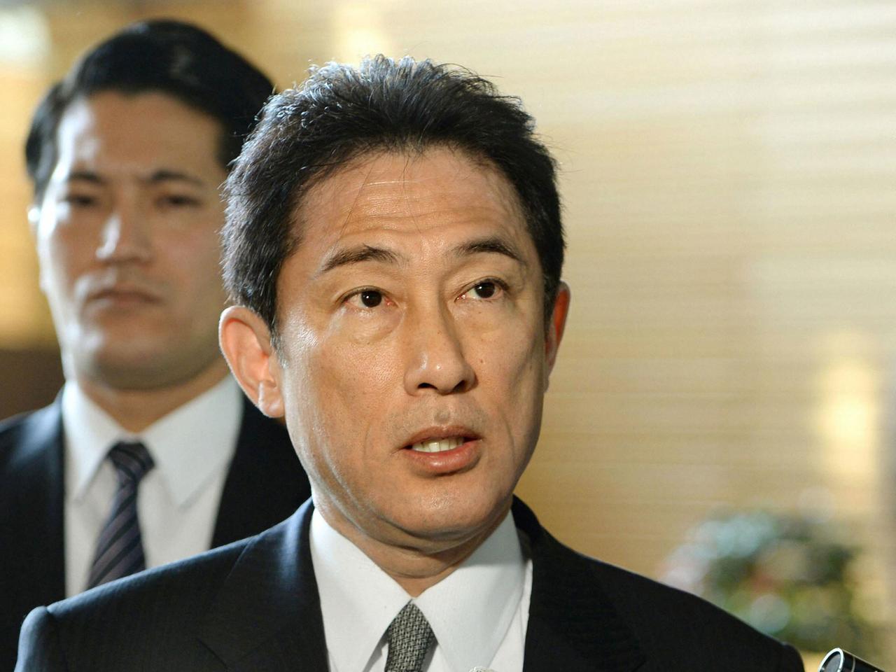 Japans Außenminister Fumio Kishida.